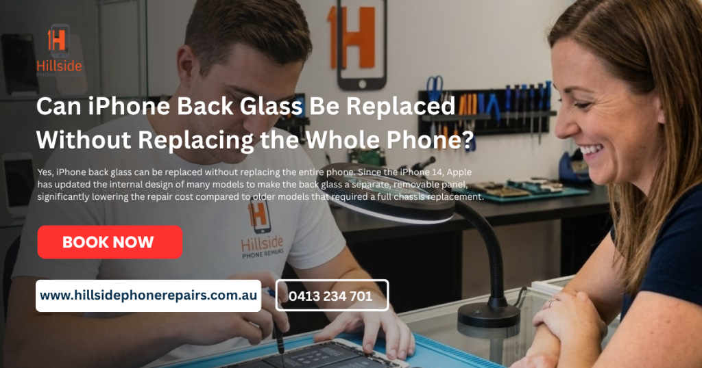 Can iPhone Back Glass Be Replaced Without Replacing the Whole Phone?