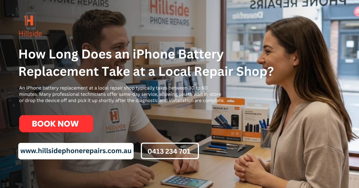 How Long Does an iPhone Battery Replacement Take at a Local Repair Shop?