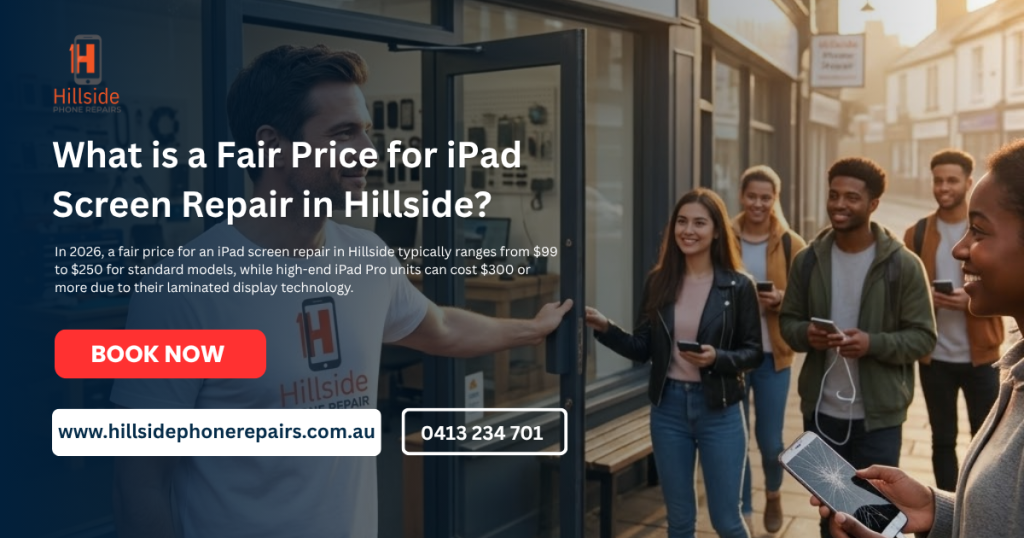 What is a Fair Price for iPad Screen Repair in Hillside?