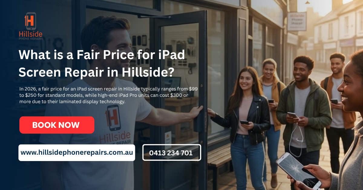 What is a Fair Price for iPad Screen Repair in Hillside?
