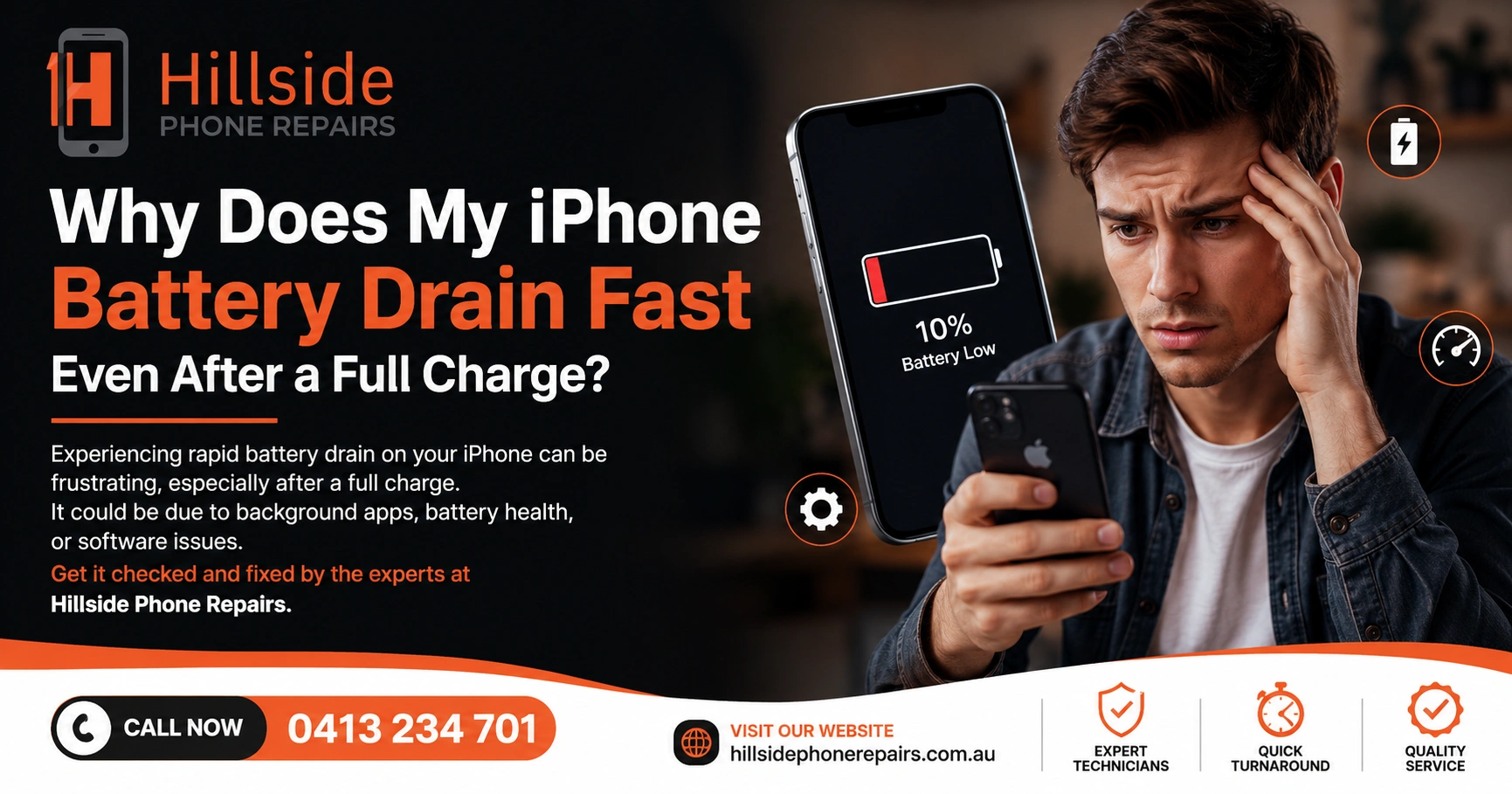 Why Does My iPhone Battery Drain Fast Even After a Full Charge